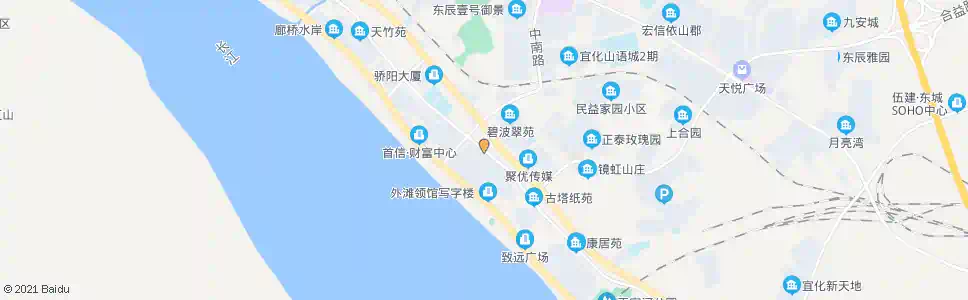 宜昌江晖景苑_公交站地图_宜昌公交_妙搜公交查询2025