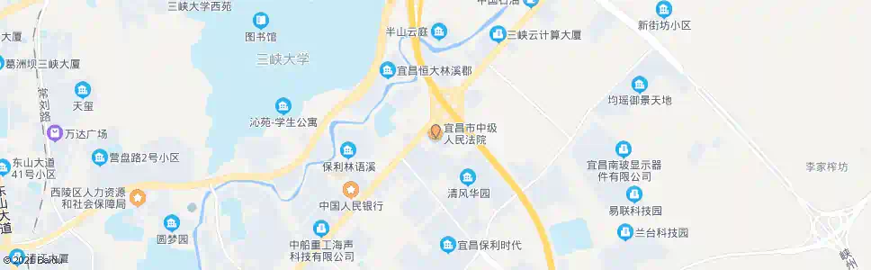 宜昌法院_公交站地图_宜昌公交_妙搜公交查询2025