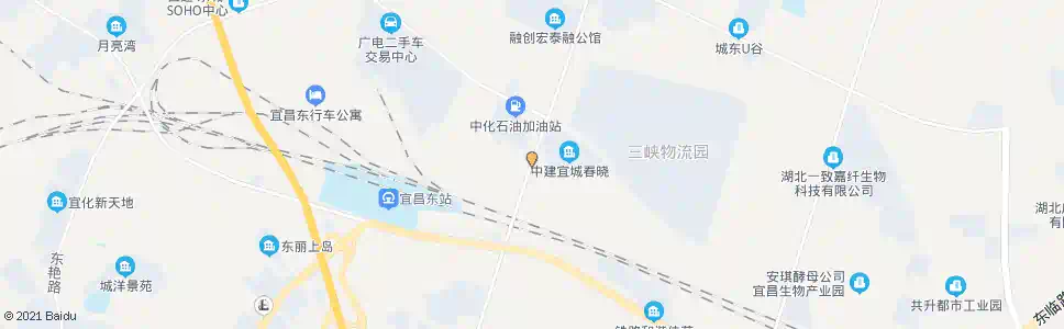宜昌中交宜城春晓_公交站地图_宜昌公交_妙搜公交查询2025