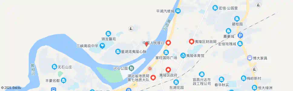 宜昌夷陵新都_公交站地图_宜昌公交_妙搜公交查询2025