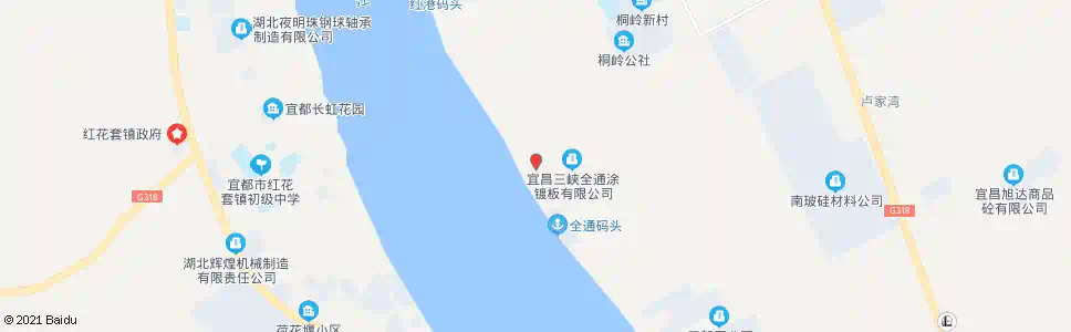 宜昌全通6号门_公交站地图_宜昌公交_妙搜公交查询2025