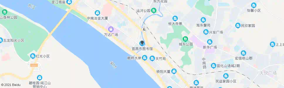 宜昌市图书馆_公交站地图_宜昌公交_妙搜公交查询2025