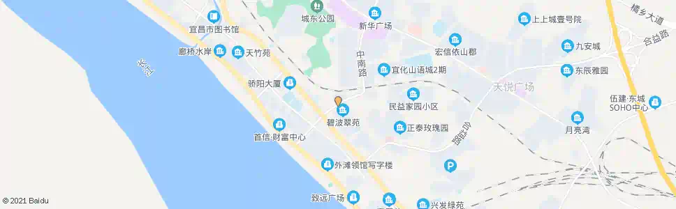 宜昌碧波翠苑小区_公交站地图_宜昌公交_妙搜公交查询2025