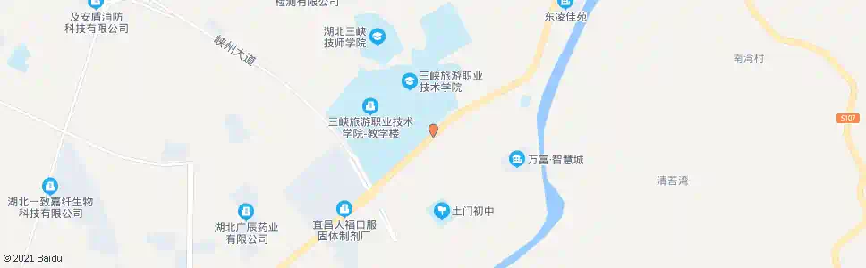 宜昌机电学校便民站_公交站地图_宜昌公交_妙搜公交查询2025