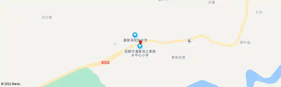 宜昌招呼站(潘家湾土家族乡中心小学)_公交站地图_宜昌公交_妙搜公交查询2025