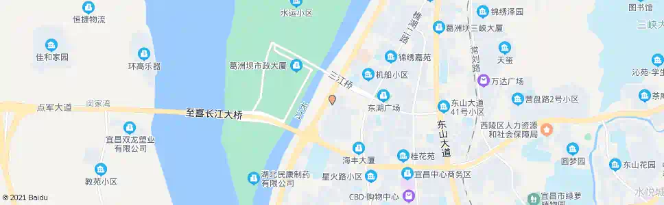 宜昌北门外正街_公交站地图_宜昌公交_妙搜公交查询2025
