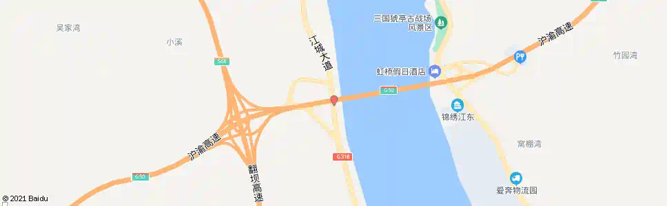 宜昌长江公路大桥桥头_公交站地图_宜昌公交_妙搜公交查询2025