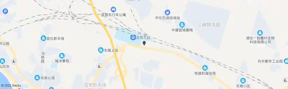 宜昌客运中心站_公交站地图_宜昌公交_妙搜公交查询2025
