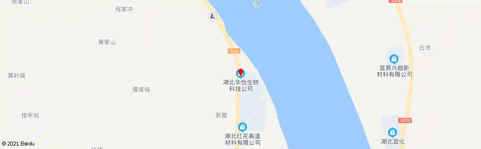宜昌湖北华饴生物科技公司(招呼站)_公交站地图_宜昌公交_妙搜公交查询2025