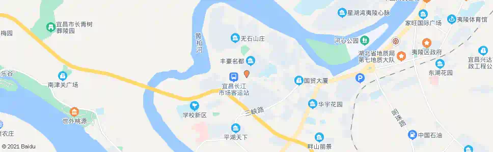 宜昌长江市场服装城_公交站地图_宜昌公交_妙搜公交查询2025