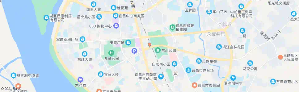 宜昌三环广场_公交站地图_宜昌公交_妙搜公交查询2025