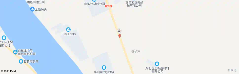 宜昌桃子冲村_公交站地图_宜昌公交_妙搜公交查询2025