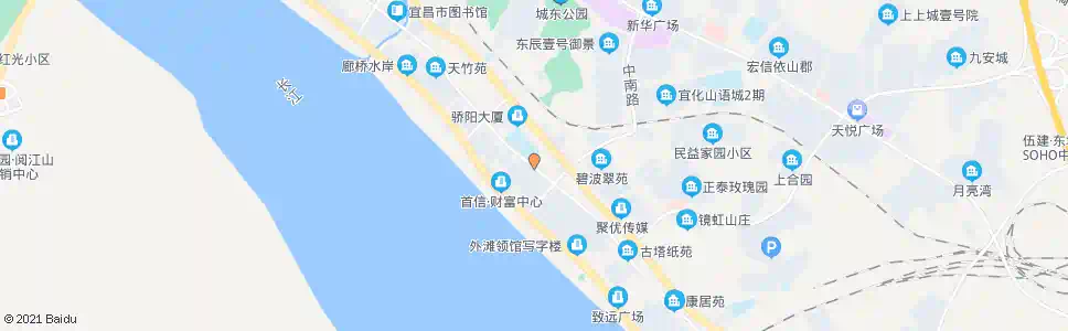 宜昌十一中_公交站地图_宜昌公交_妙搜公交查询2025