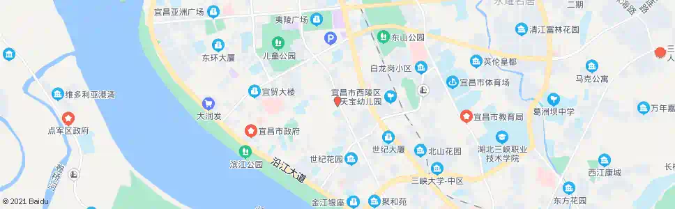 宜昌老干部活动中心_公交站地图_宜昌公交_妙搜公交查询2025