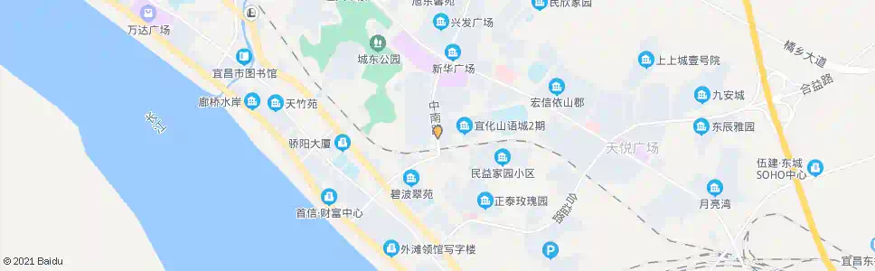 宜昌中南铁路桥_公交站地图_宜昌公交_妙搜公交查询2025