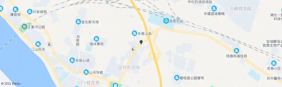 宜昌brt桔城路_公交站地图_宜昌公交_妙搜公交查询2025