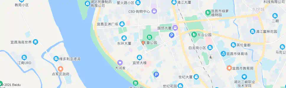 宜昌湖北银行_公交站地图_宜昌公交_妙搜公交查询2025