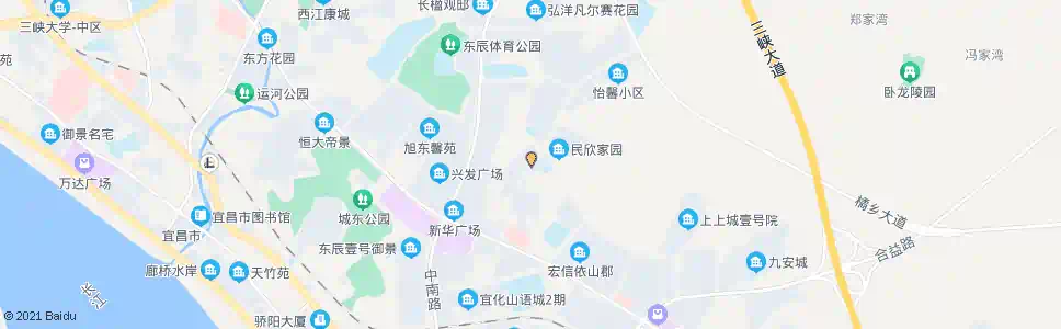 宜昌松林路_公交站地图_宜昌公交_妙搜公交查询2025