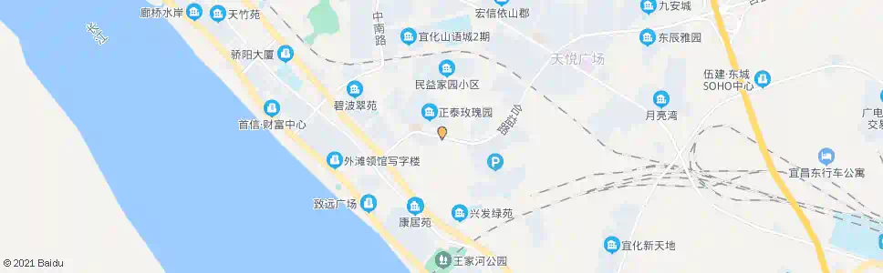 宜昌合益路_公交站地图_宜昌公交_妙搜公交查询2025