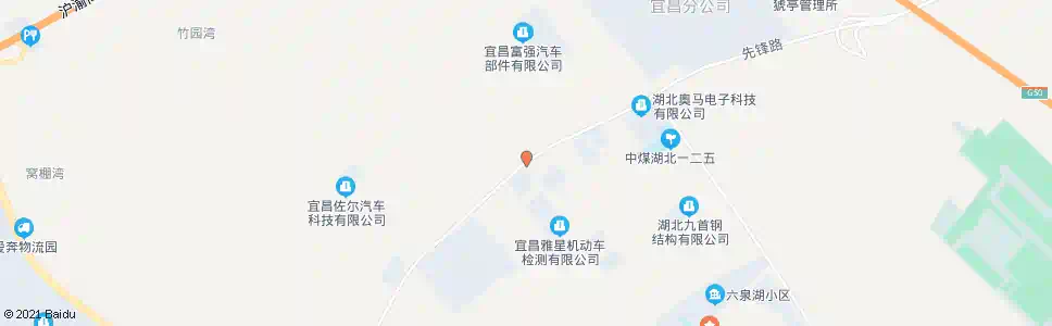 宜昌葛洲坝车辆制造厂_公交站地图_宜昌公交_妙搜公交查询2025