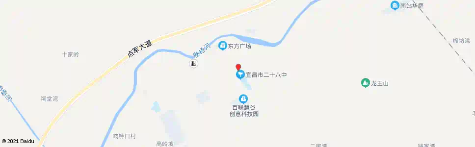 宜昌十八中_公交站地图_宜昌公交_妙搜公交查询2025