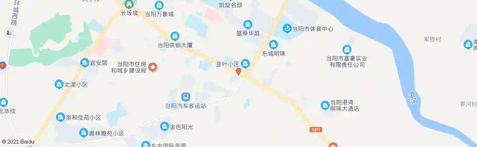 宜昌金叶小区_公交站地图_宜昌公交_妙搜公交查询2025