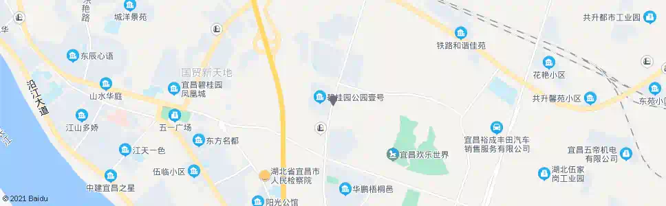 宜昌同强路口_公交站地图_宜昌公交_妙搜公交查询2025