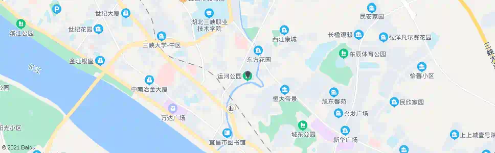 宜昌运河公园_公交站地图_宜昌公交_妙搜公交查询2025