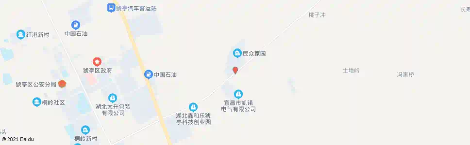 宜昌民众家园_公交站地图_宜昌公交_妙搜公交查询2025