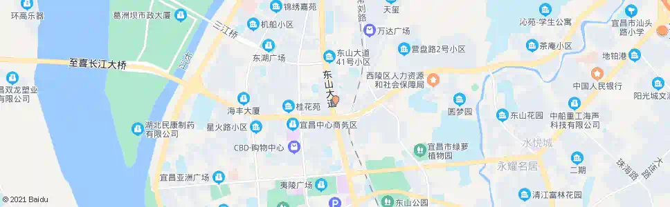 宜昌长江医院_公交站地图_宜昌公交_妙搜公交查询2025