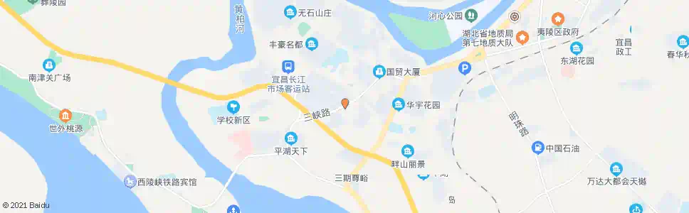 宜昌三峡路_公交站地图_宜昌公交_妙搜公交查询2025