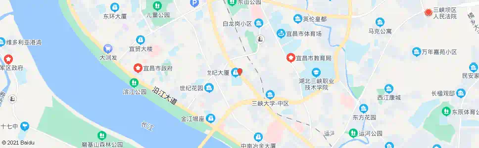 宜昌北山坡(BRT)_公交站地图_宜昌公交_妙搜公交查询2025