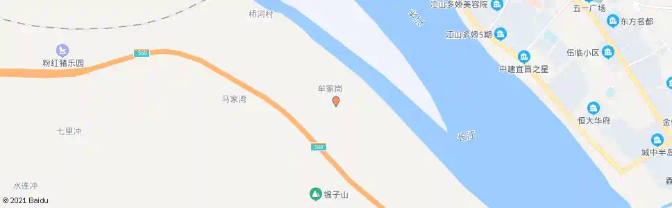 宜昌牟家岗_公交站地图_宜昌公交_妙搜公交查询2025
