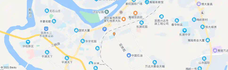 宜昌小溪塔二小_公交站地图_宜昌公交_妙搜公交查询2025