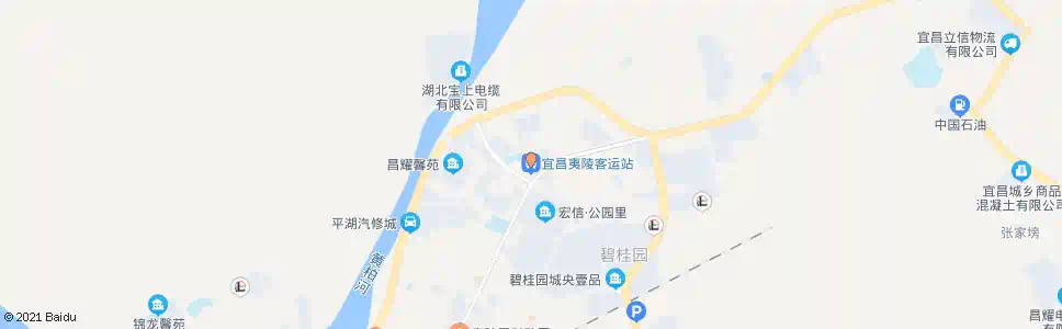 宜昌交运夷陵客运站_公交站地图_宜昌公交_妙搜公交查询2025