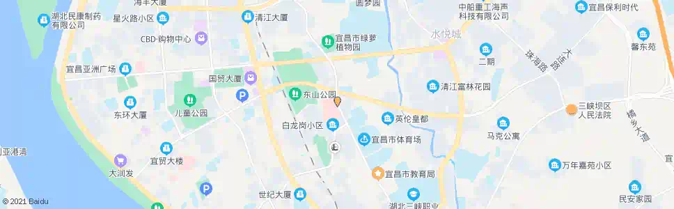 宜昌肿瘤医院_公交站地图_宜昌公交_妙搜公交查询2025