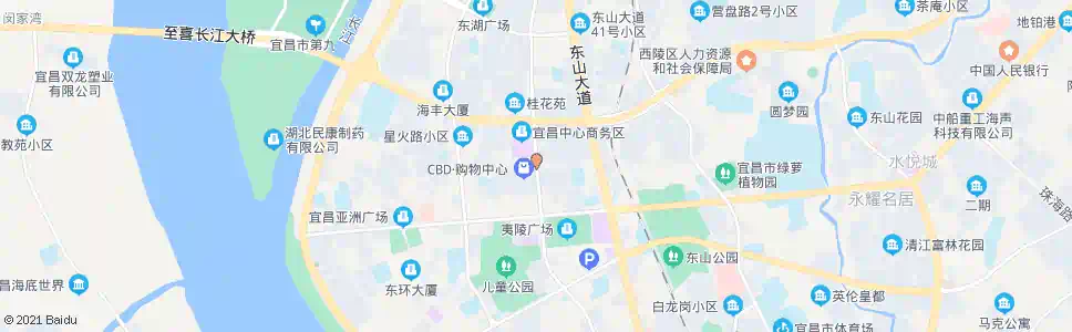 宜昌CBD商务中心_公交站地图_宜昌公交_妙搜公交查询2025
