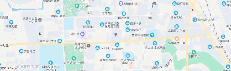 常德鸿升小区_公交站地图_常德公交_妙搜公交查询2025