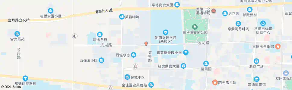 常德滨湖路_公交站地图_常德公交_妙搜公交查询2025