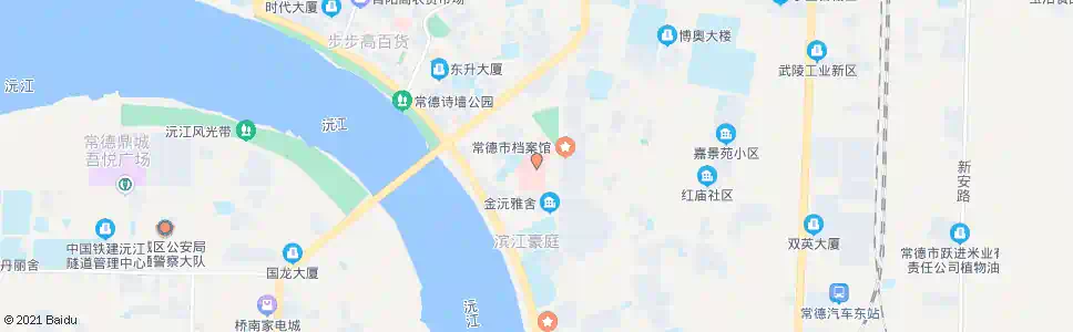 常德人民路_公交站地图_常德公交_妙搜公交查询2025