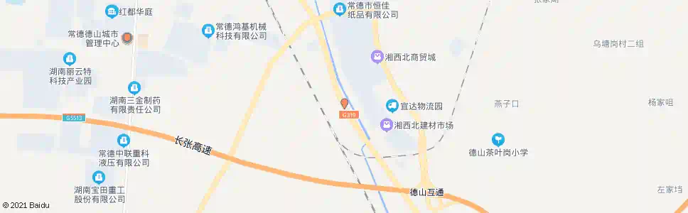 常德檀树坪_公交站地图_常德公交_妙搜公交查询2025