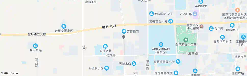 常德烟机厂_公交站地图_常德公交_妙搜公交查询2025