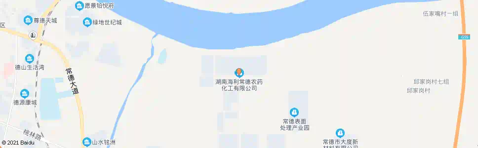 常德海利化工_公交站地图_常德公交_妙搜公交查询2025