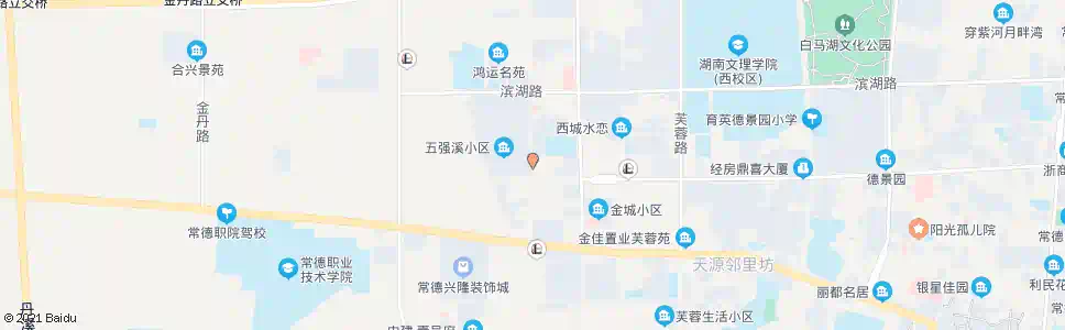 常德高车村_公交站地图_常德公交_妙搜公交查询2025