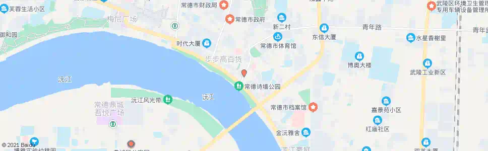 常德水星楼商业广场_公交站地图_常德公交_妙搜公交查询2025
