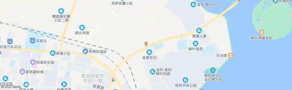 常德泉水桥安置小区_公交站地图_常德公交_妙搜公交查询2025