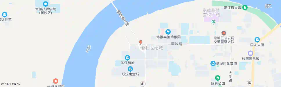 常德桃花源大桥(南)_公交站地图_常德公交_妙搜公交查询2025