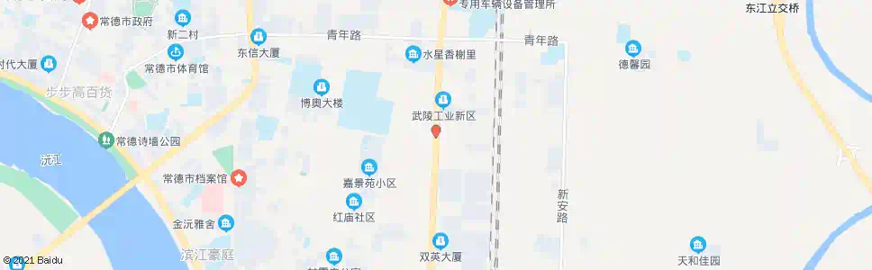 常德武陵工业园_公交站地图_常德公交_妙搜公交查询2025