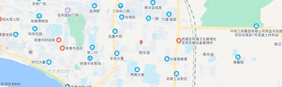 常德新六村_公交站地图_常德公交_妙搜公交查询2025