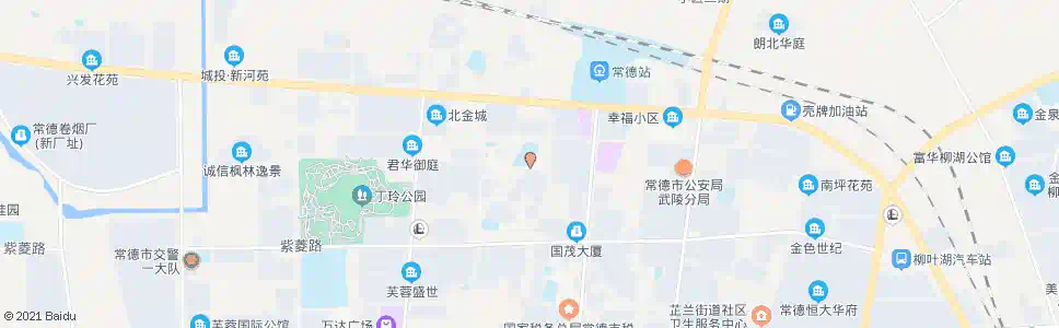 常德南坪中学_公交站地图_常德公交_妙搜公交查询2025